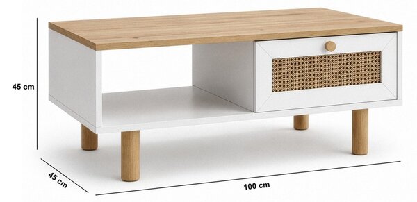 Bohem - White, Oak