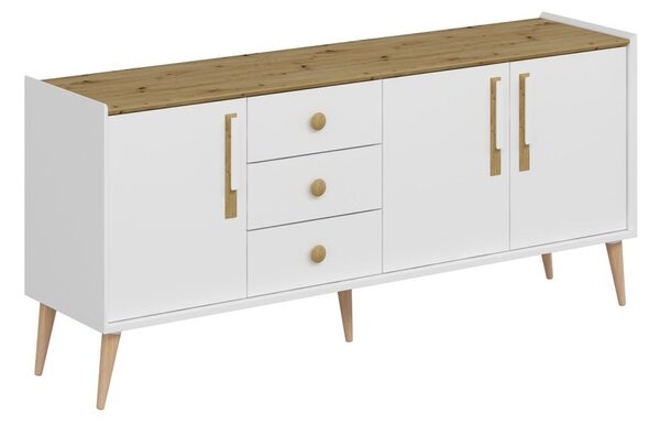 Mitra komód, fehér, 180 cm – TR506MNR1320