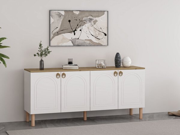 Lotus komód, fehér, 180 cm – TR506MNR1319