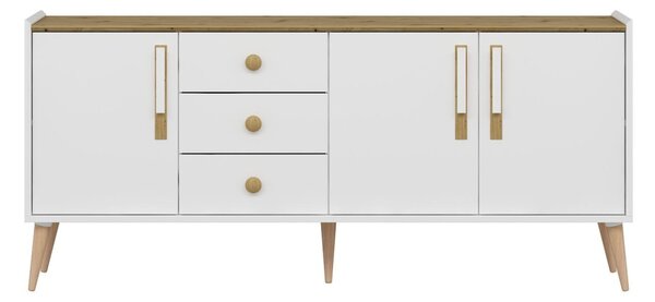Mitra komód, fehér, 180 cm – TR506MNR1320