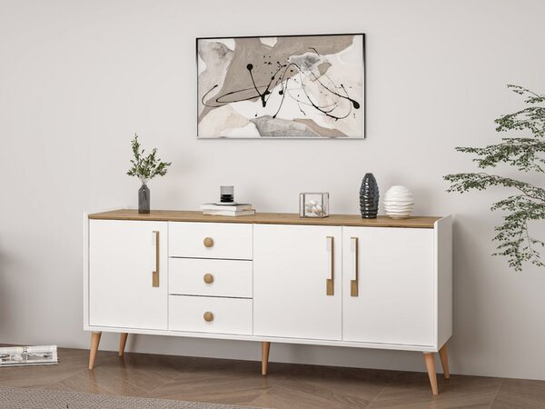 Mitra komód, fehér, 180 cm – TR506MNR1320