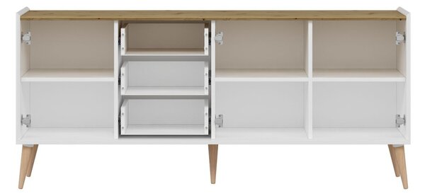 Mitra komód, fehér, 180 cm – TR506MNR1320