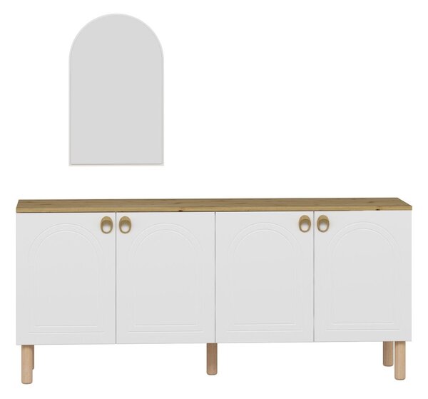 Lotus komód, fehér, 180 cm – TR506MNR1326