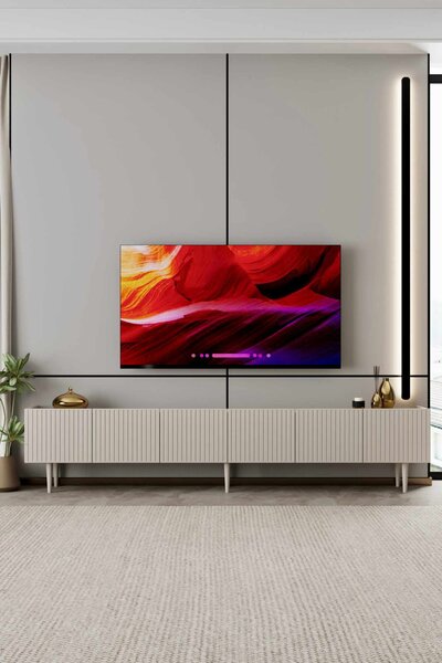 Capella TV-állvány, homokkő, 240 cm