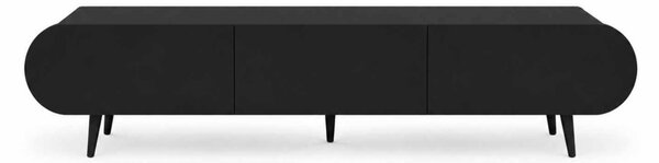 Regulus TV-állvány, fekete, 180 cm