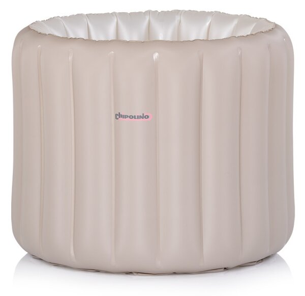 CHIPOLINO Bubble Nest felfújható babakád pumpával - latte