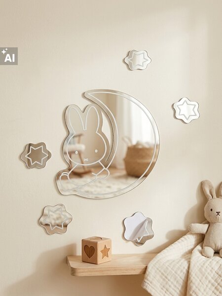 Sinsay - Miffy fali tükör szett 6 pack - clear