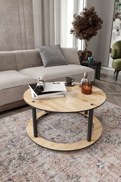 Hole Round - Oak