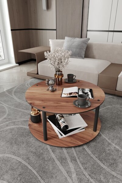 Masivo Round - Walnut