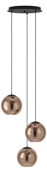 Függőlámpa Stars of Light, Cordoba, dimmable, Réz, Nappali, Üveg, Modern