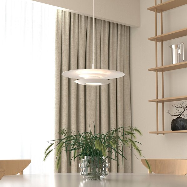 Függőlámpa Belid, Eclipse, dimmable, Fehér, Nappali, Fém, Dizájn