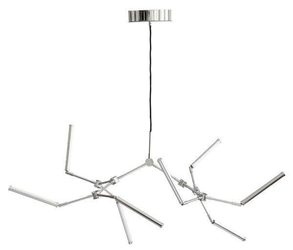 Csillárok 101 COPENHAGEN, Stick, dimmable, Fémes, Nappali, Alumínium, Dizájn