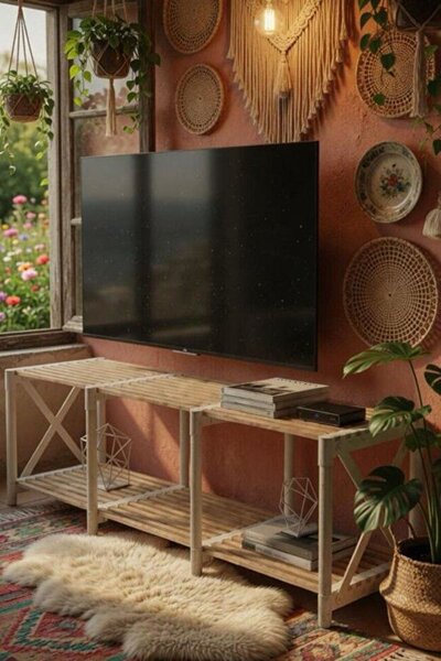 TV-állvány, fehér, 110 cm – TR282PTR1606