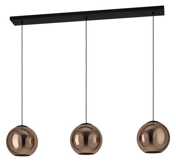 Függőlámpa Stars of Light, Cordoba, dimmable, Réz, Étkező, Üveg, Modern