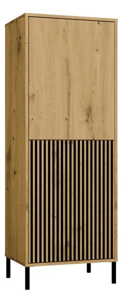 Szekrény Kamarussa Slim 2 (artisan tölgy). Akció -24%