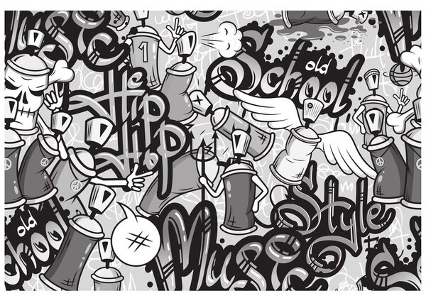 Tapéta modern street art