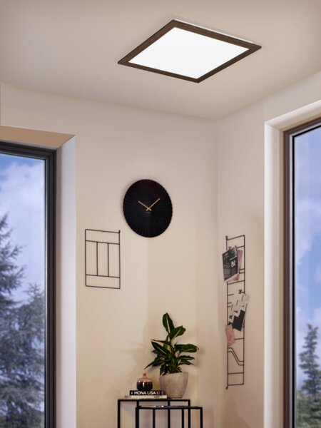 Eglo Piglionasso 99475 mennyezeti LED panel fa kerettel, 32W, 4000K ...