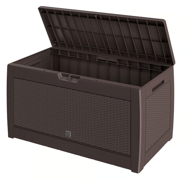 RATO tárolódoboz, 310L, 119x48x60 cm, barna Prosperplast