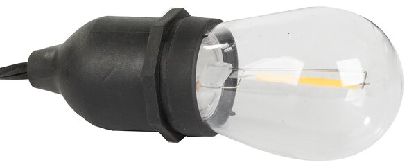 LED kerti fényfüzér LUCENT, 15 m
