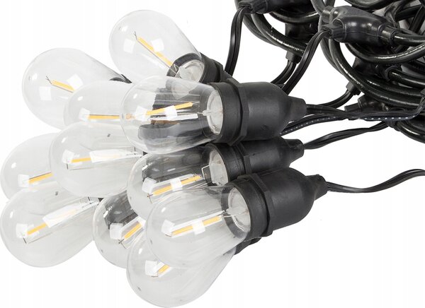 LED kerti fényfüzér LUCENT, 15 m