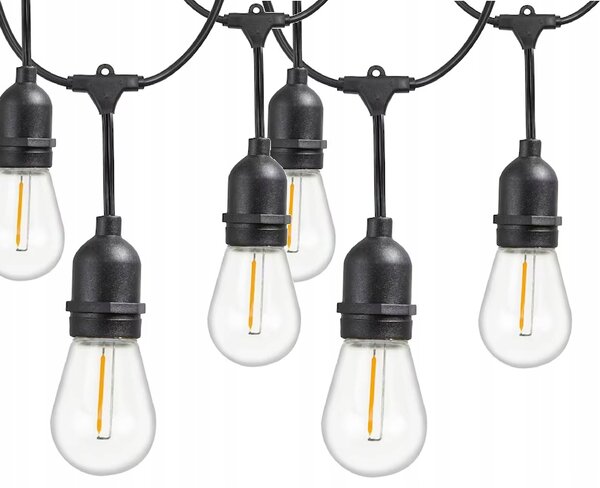 LED kerti fényfüzér LUCENT, 15 m