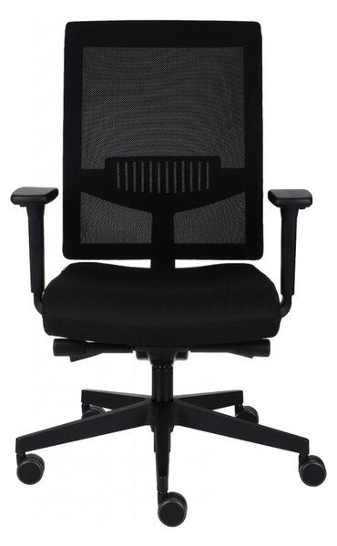 GRO-Level BS Black modern irodai forgószék hálós háttámlával