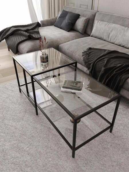 Perla - Black, Transparent