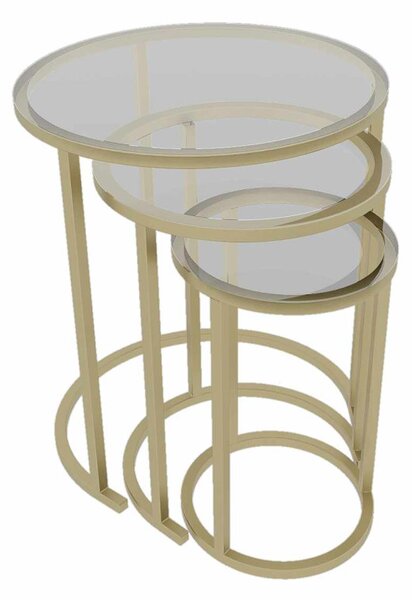 Milas 3 - Gold, Transparent