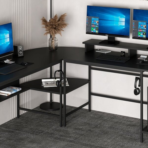 Greta gamer íróasztal, 180 cm – TR506MNR3345