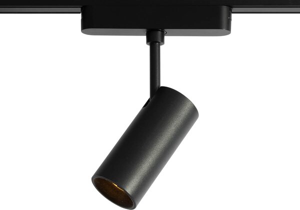 Modern fekete spotlámpa 1 fázisú sínrendszerhez 9W 3000K - Magnetic Gert