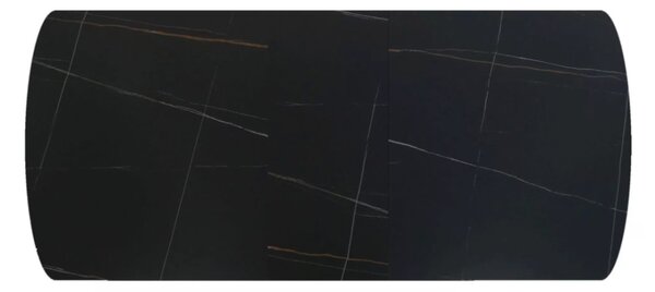 Vector bővíthető étkezőasztal fekete 160-200cm