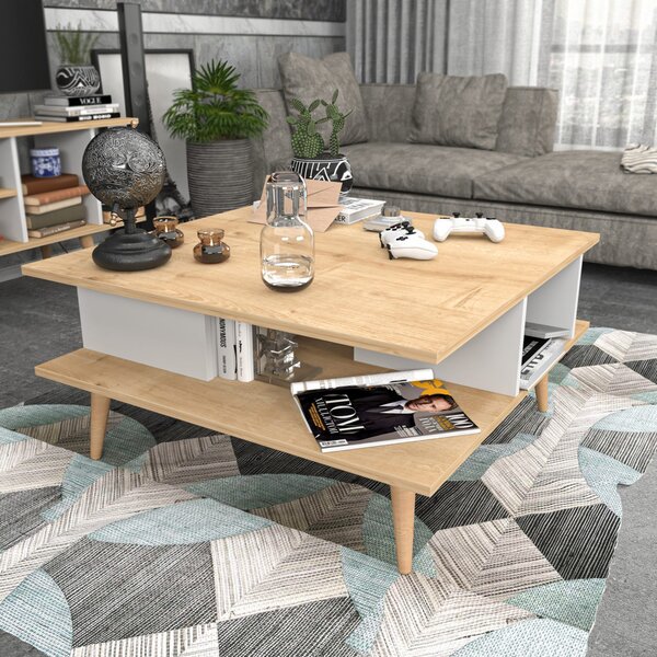 Akya - Oak, White
