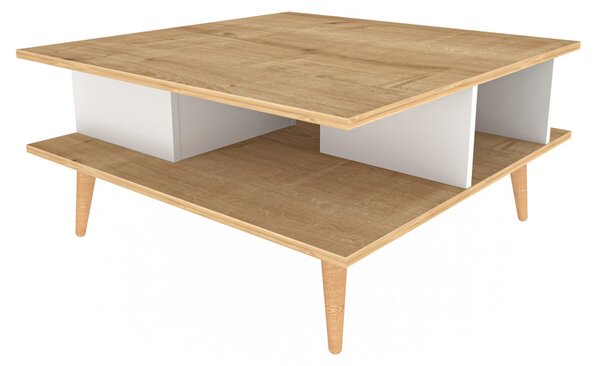 Akya - Oak, White