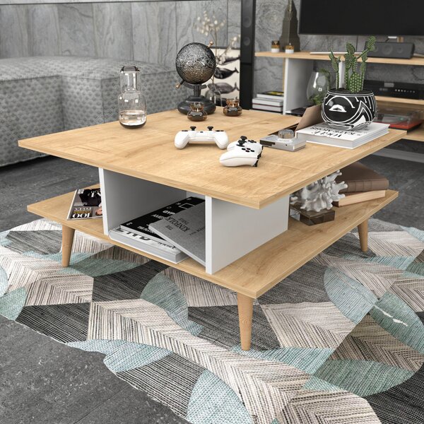 Akya - Oak, White