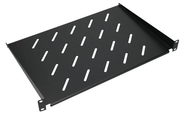 ExtraLink EX.12738 19" rackszekrény polc 1U - Fekete