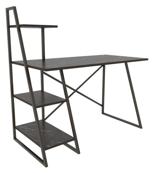 Admira íróasztal, fekete, 120 cm