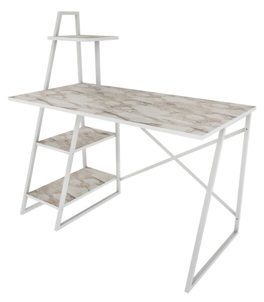 Admira íróasztal, fehér, 120 cm