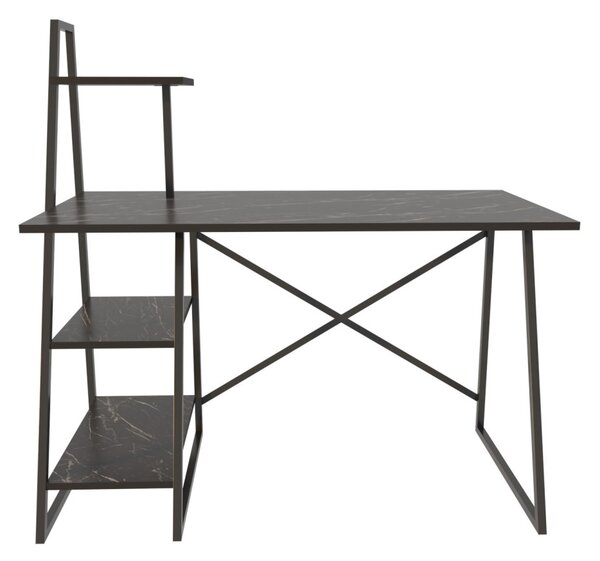 Admira íróasztal, fekete, 120 cm