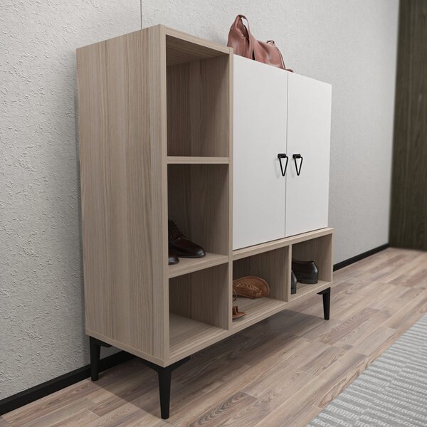 Platin komód, fehér, 100 cm