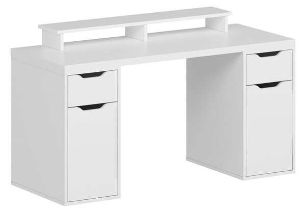 Alen íróasztal, fehér, 150 cm – TR506MNR3862
