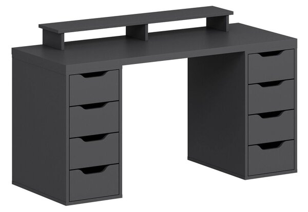 Alen íróasztal, antracit, 150 cm – TR506MNR3865