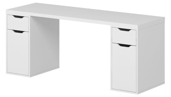 Alen íróasztal, fehér, 180 cm – TR506MNR3868