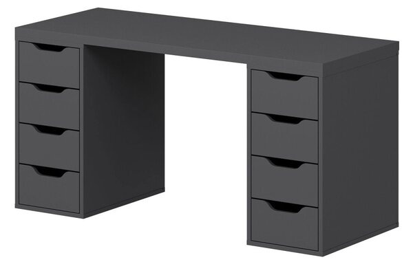 Alen íróasztal, antracit, 150 cm – TR506MNR3865