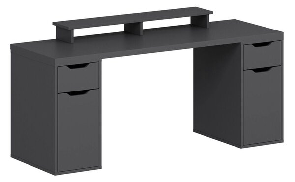 Alen íróasztal, antracit, 180 cm – TR506MNR3867