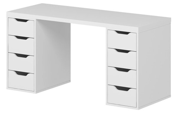 Alen íróasztal, fehér, 150 cm – TR506MNR3866