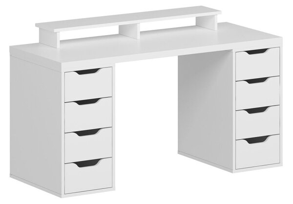 Alen íróasztal, fehér, 150 cm – TR506MNR3866