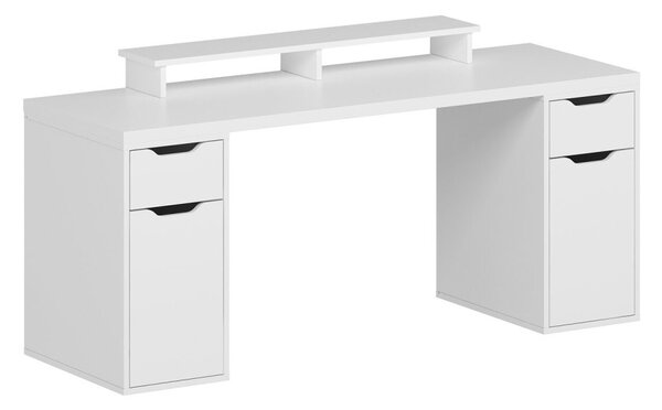 Alen íróasztal, fehér, 180 cm – TR506MNR3868