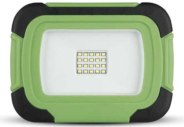 V-TAC akkumulátoros LED reflektor 10W természetes fehér 3600 mAh - SKU 20038