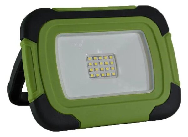 V-TAC akkumulátoros LED reflektor 10W természetes fehér 3600 mAh SOS funkció - SKU 20037