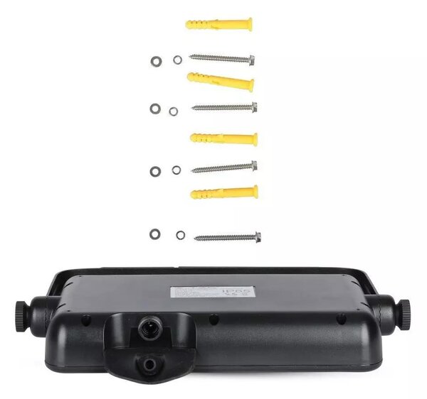 V-TAC napelemes mozgásérzékelős LED reflektor 10W természetes fehér 110 Lm/W - SKU 8674
